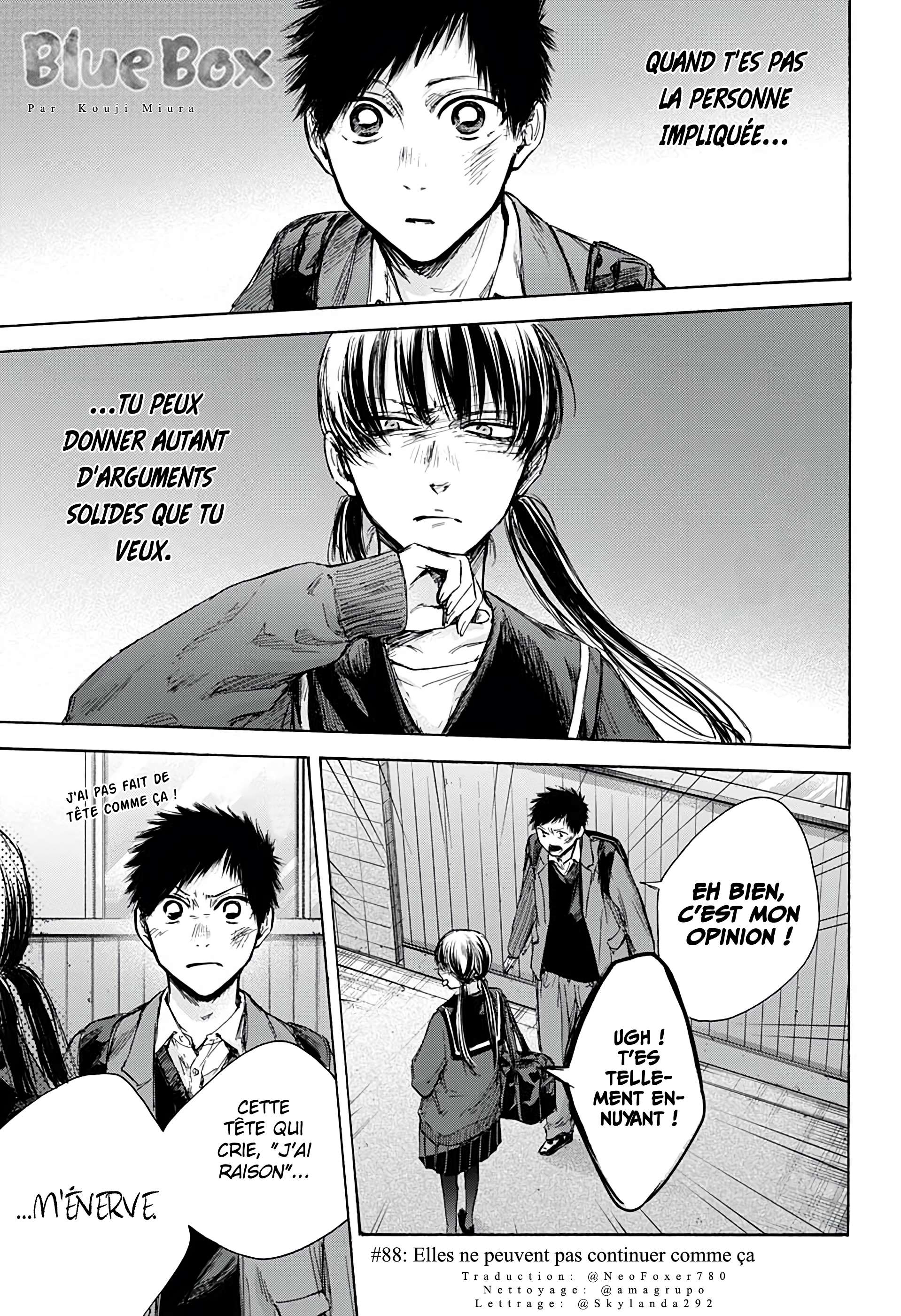 Blue Box Chapitre 88 - Page 2