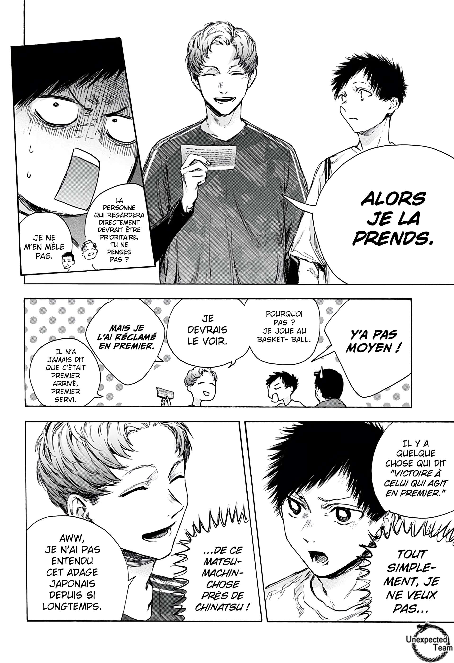 Blue Box Chapitre 89 - Page 13