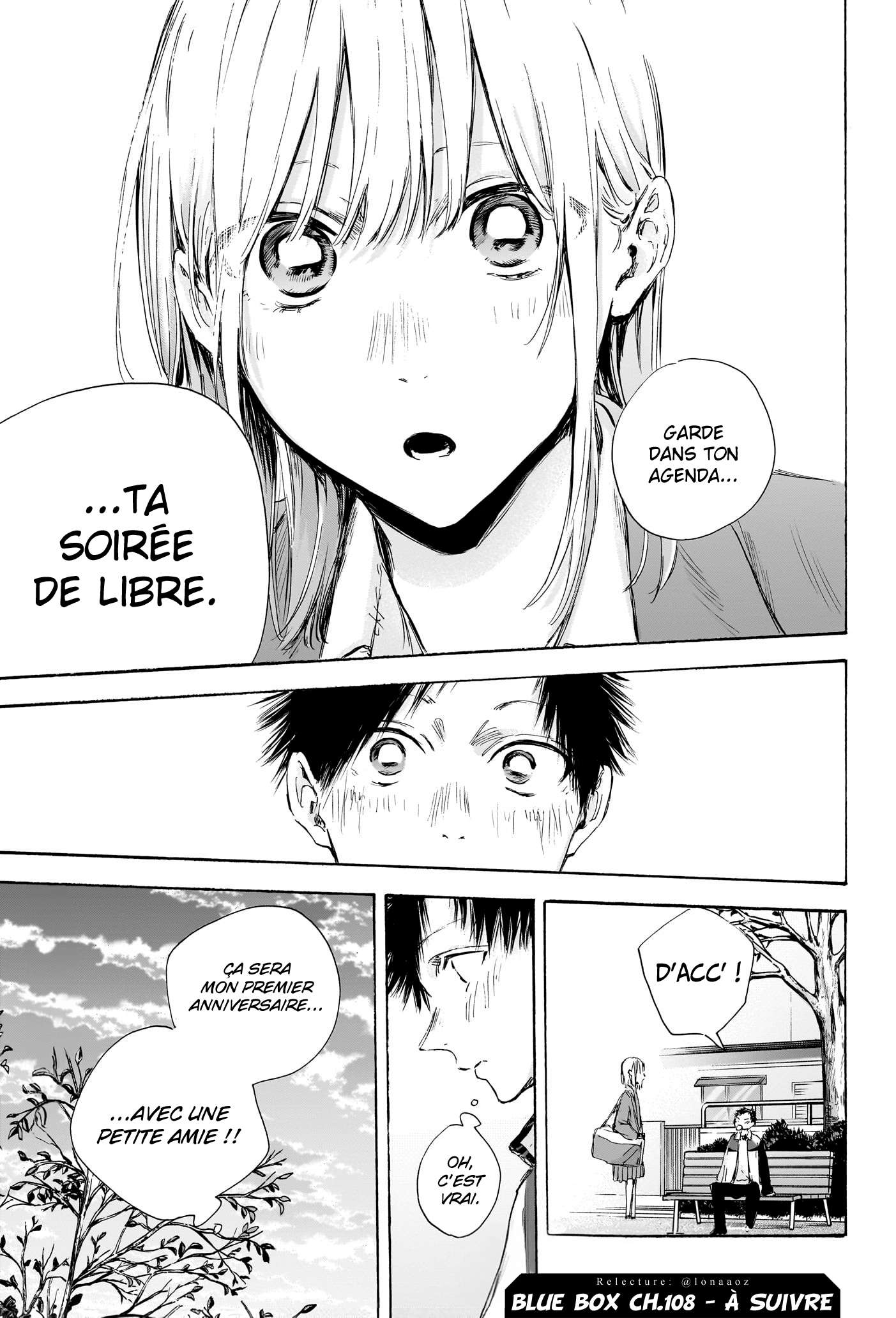 Blue Box Chapitre 108 - Page 20