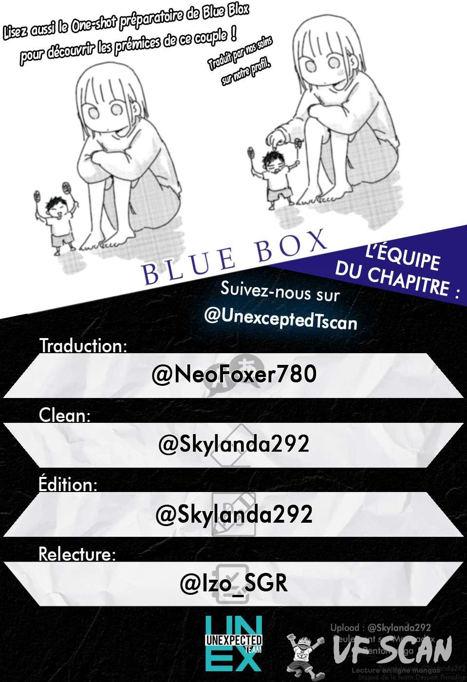 Blue Box Chapitre 110 - Page 1