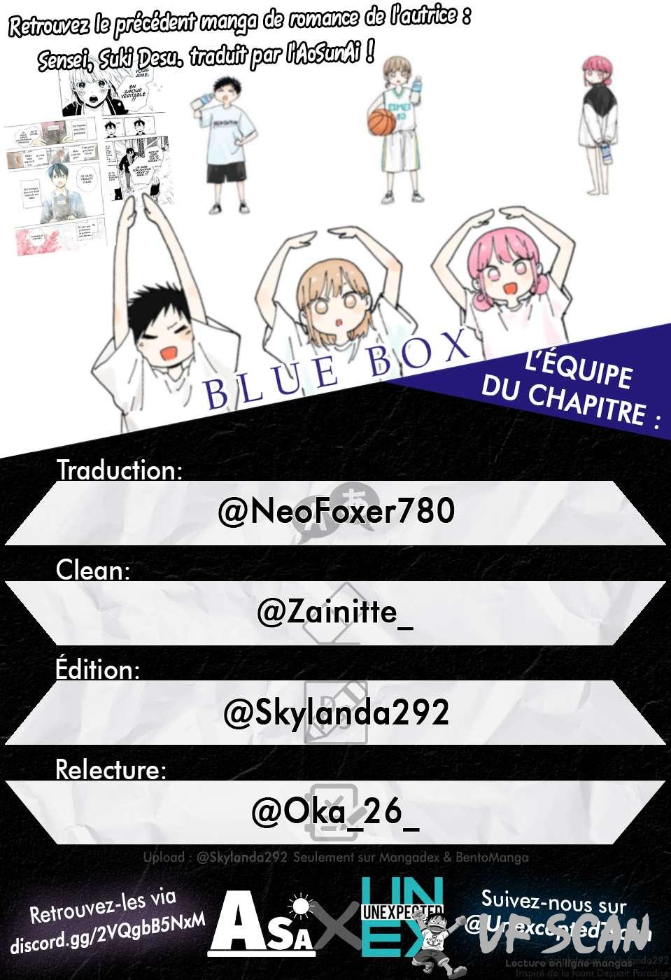 Blue Box Chapitre 113 - Page 1