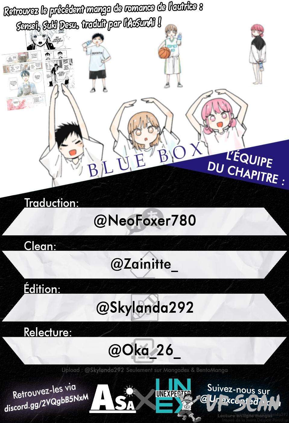 Blue Box Chapitre 114 - Page 1