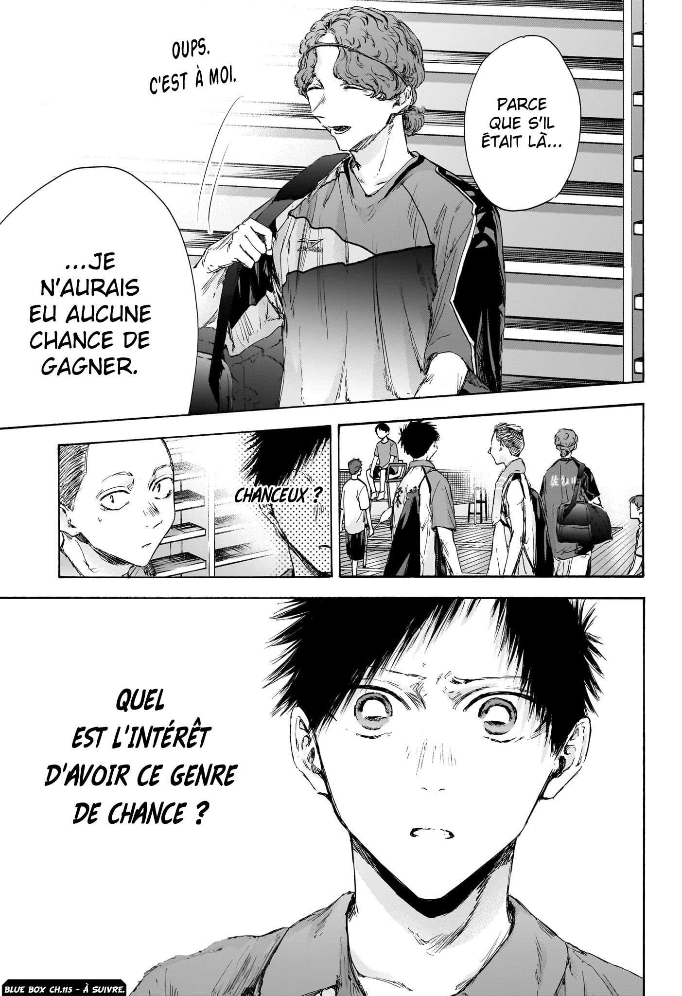 Blue Box Chapitre 115 - Page 20