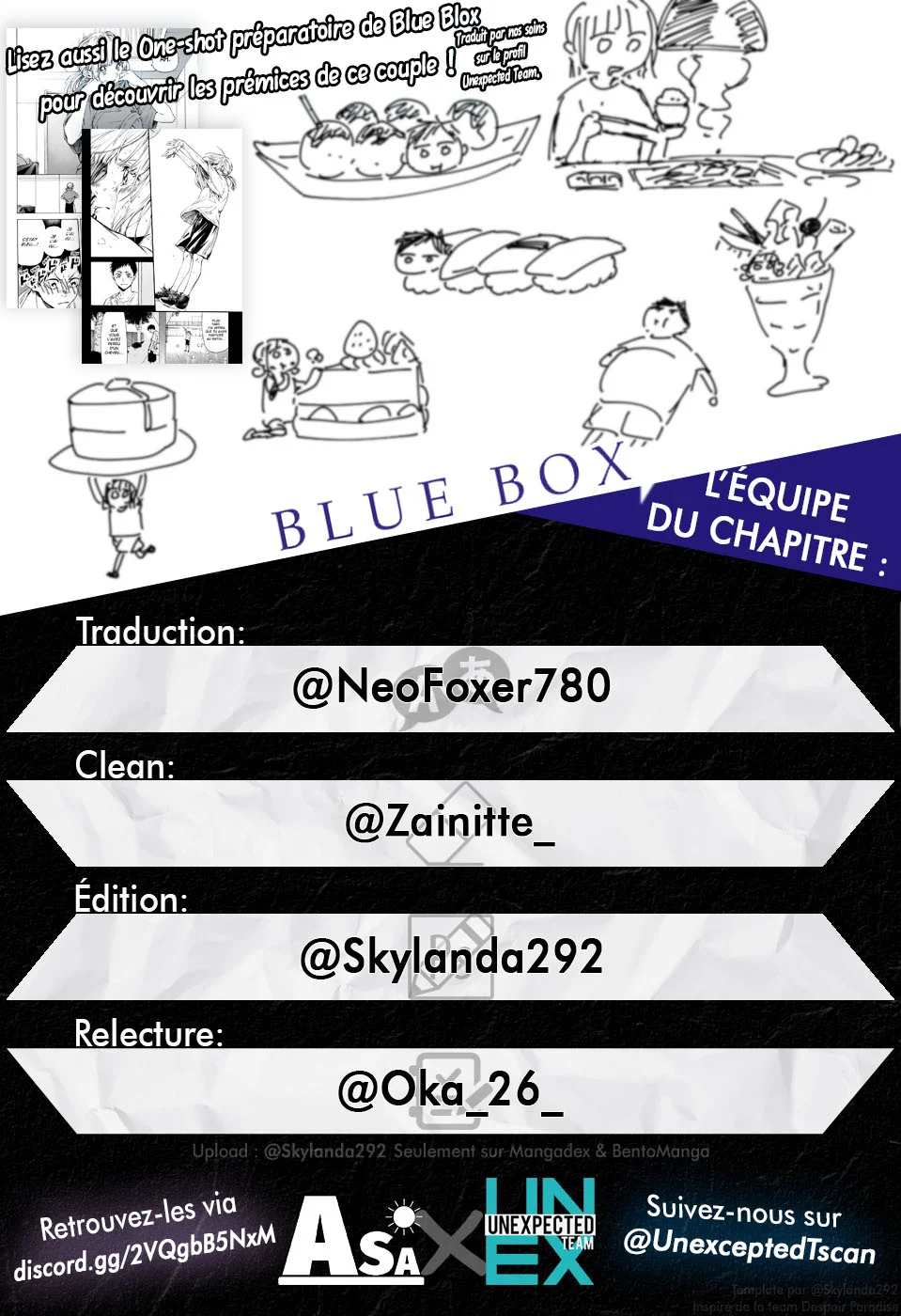 Blue Box Chapitre 118 - Page 1