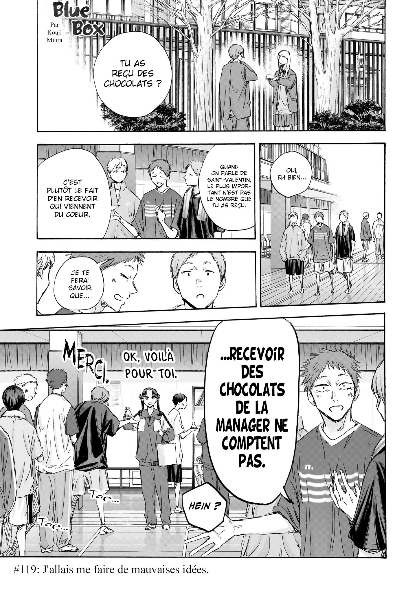 Blue Box Chapitre 119 - Page 2