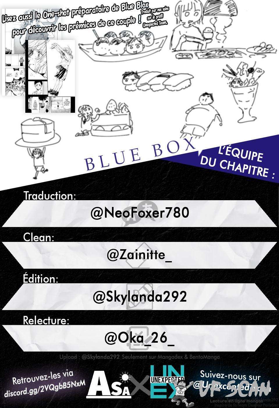 Blue Box Chapitre 120 - Page 1