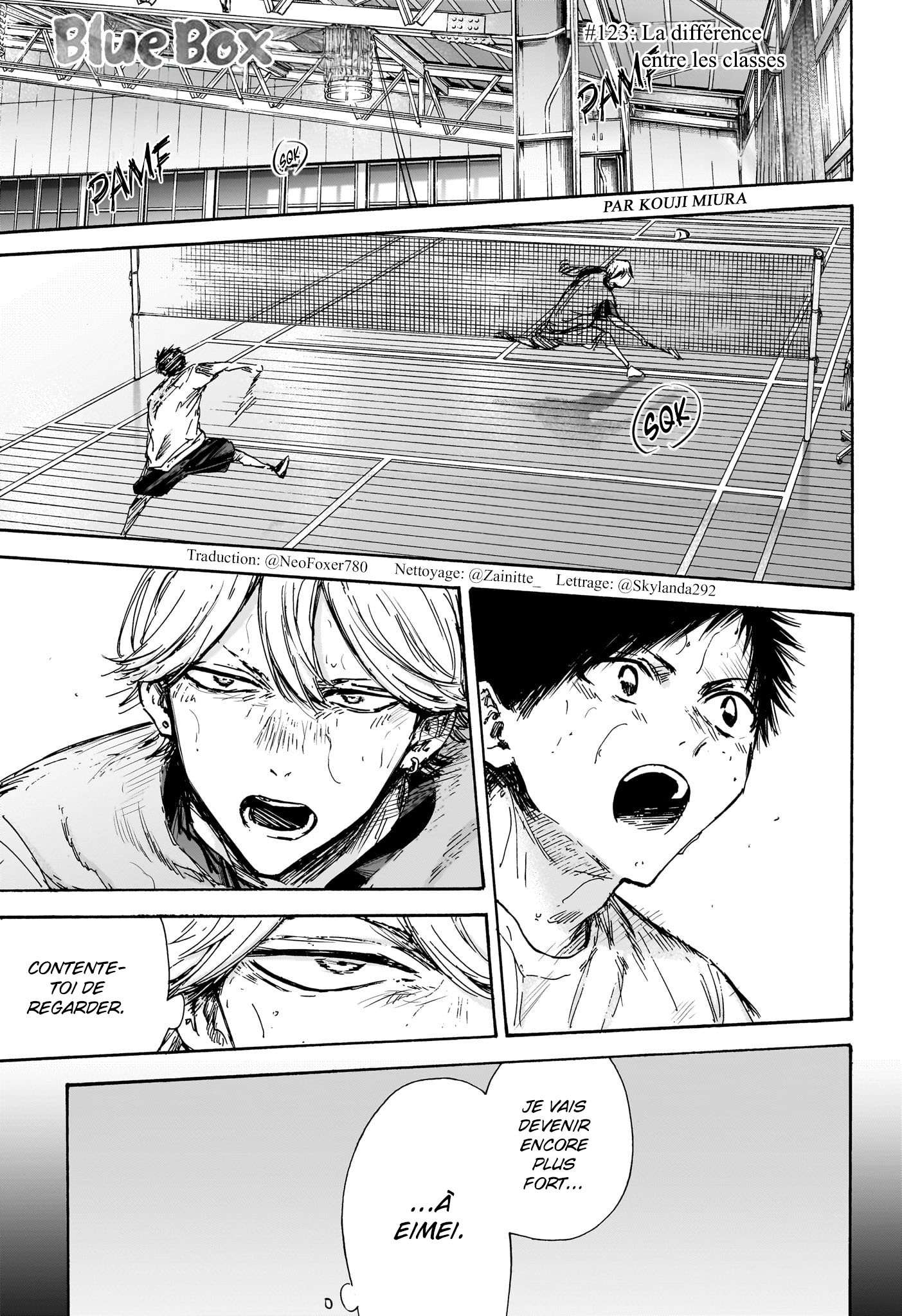 Blue Box Chapitre 123 - Page 2