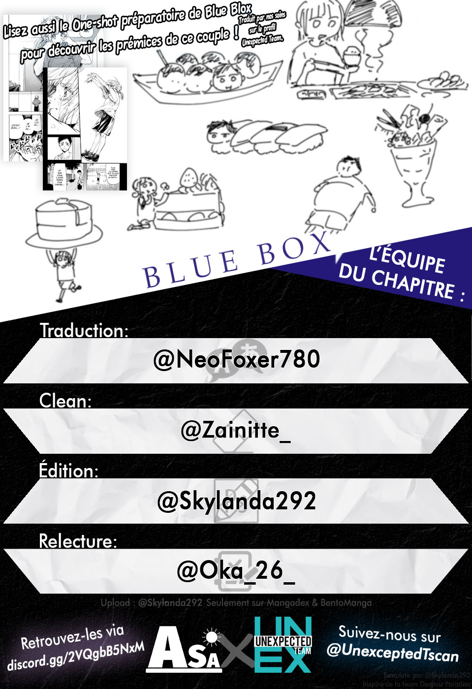 Blue Box Chapitre 125 - Page 1