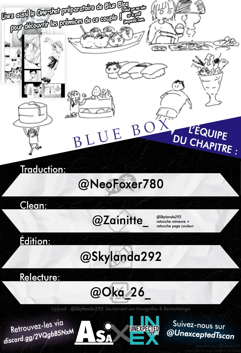 Blue Box Chapitre 126 - Page 1
