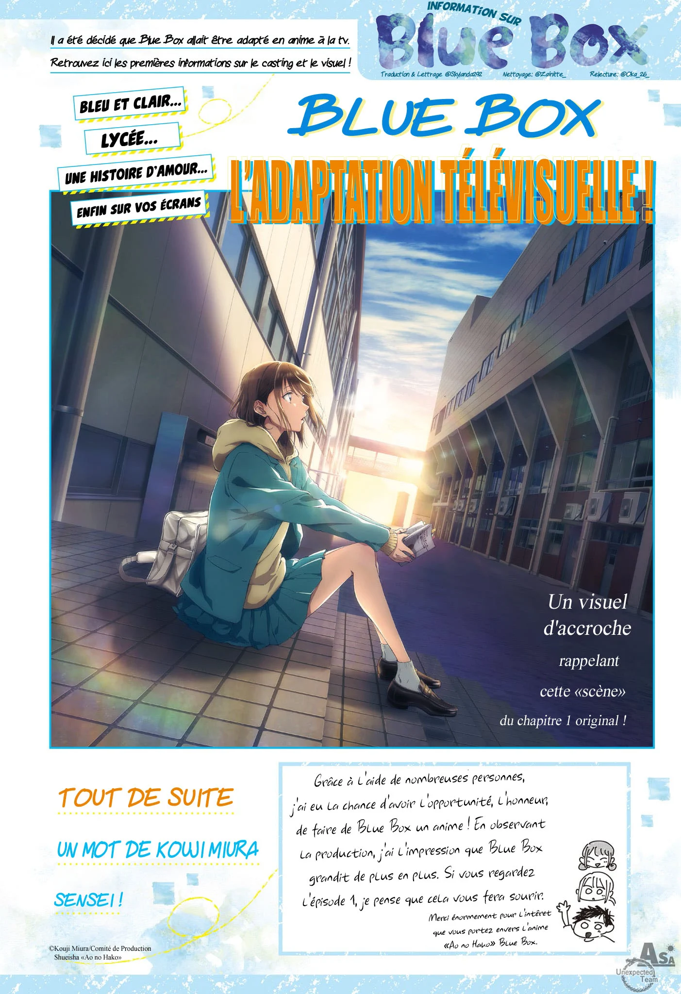 Blue Box Chapitre 126 - Page 4