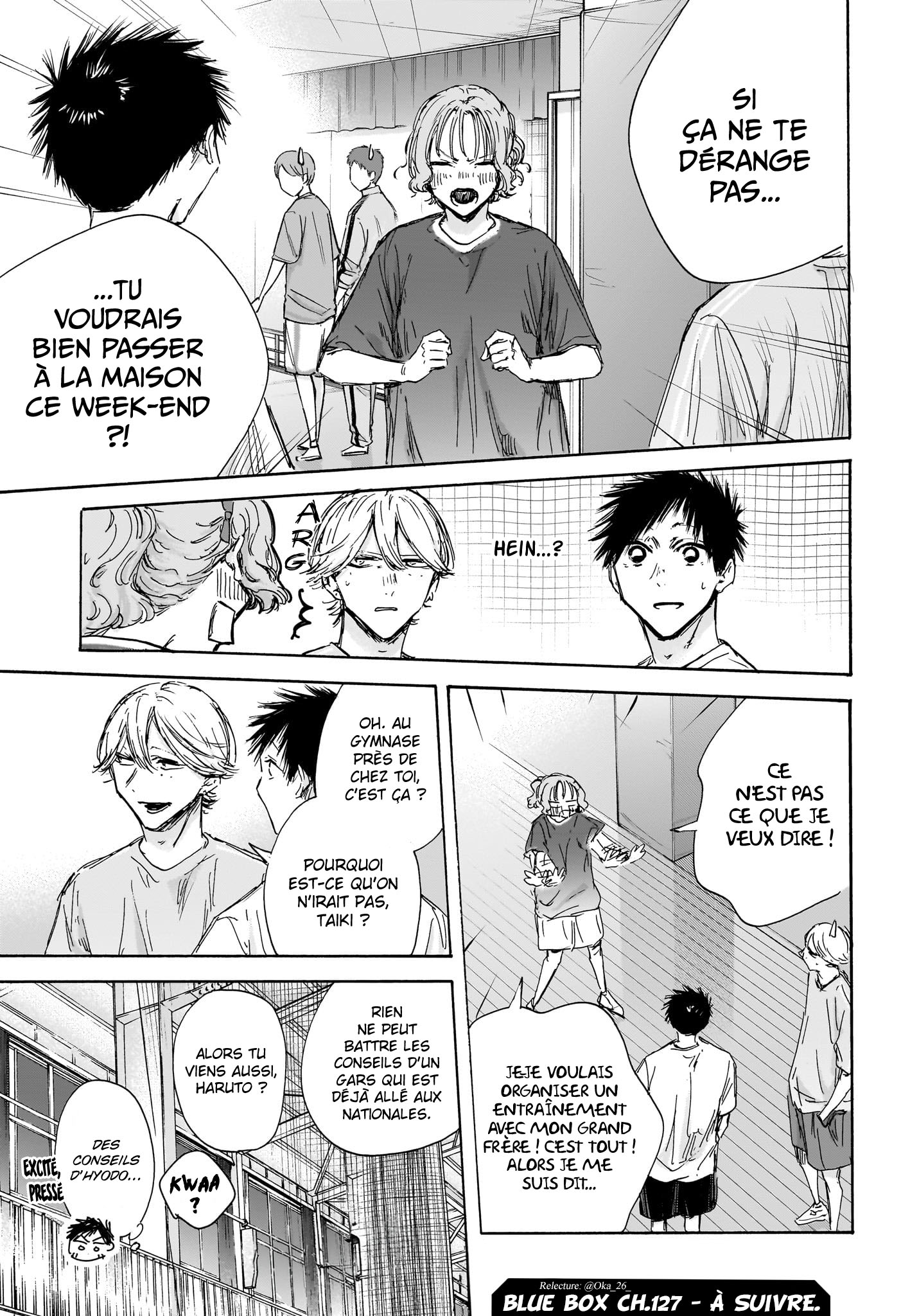 Blue Box Chapitre 127 - Page 19