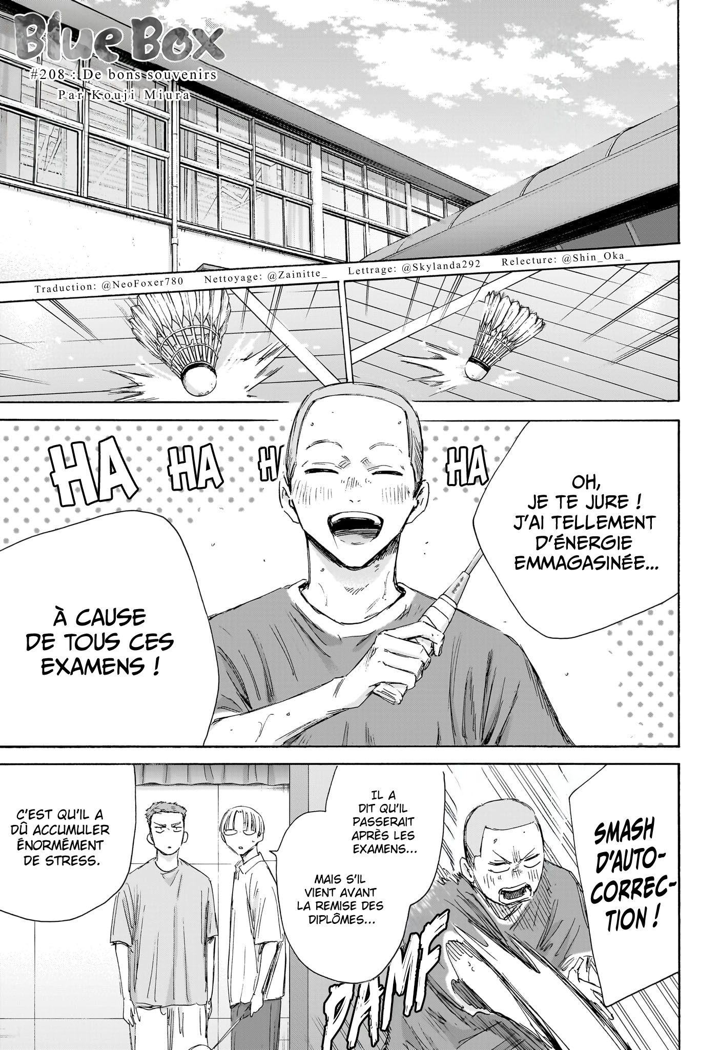 Blue Box Chapitre 208 - Page 2