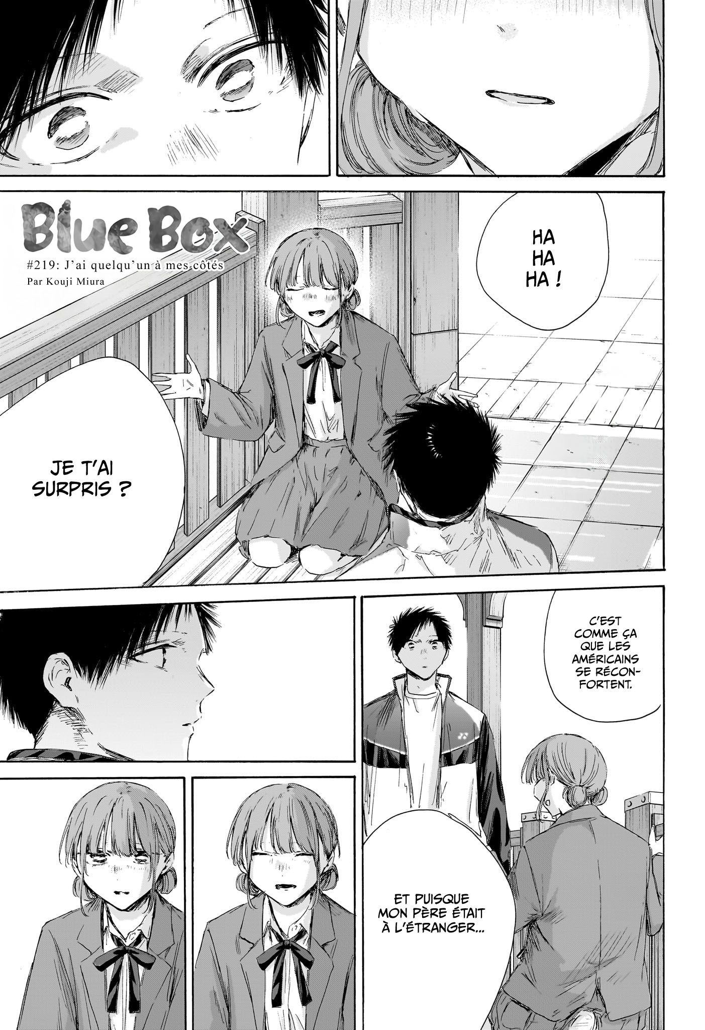 Blue Box Chapitre 219 - Page 1