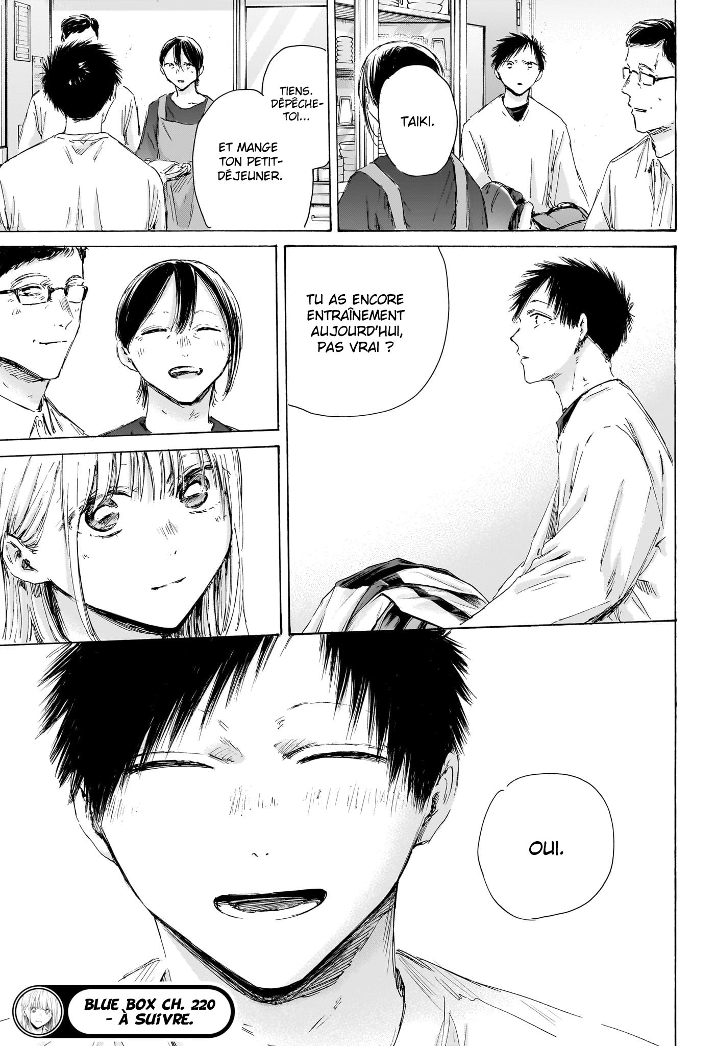 Blue Box Chapitre 220 - Page 21