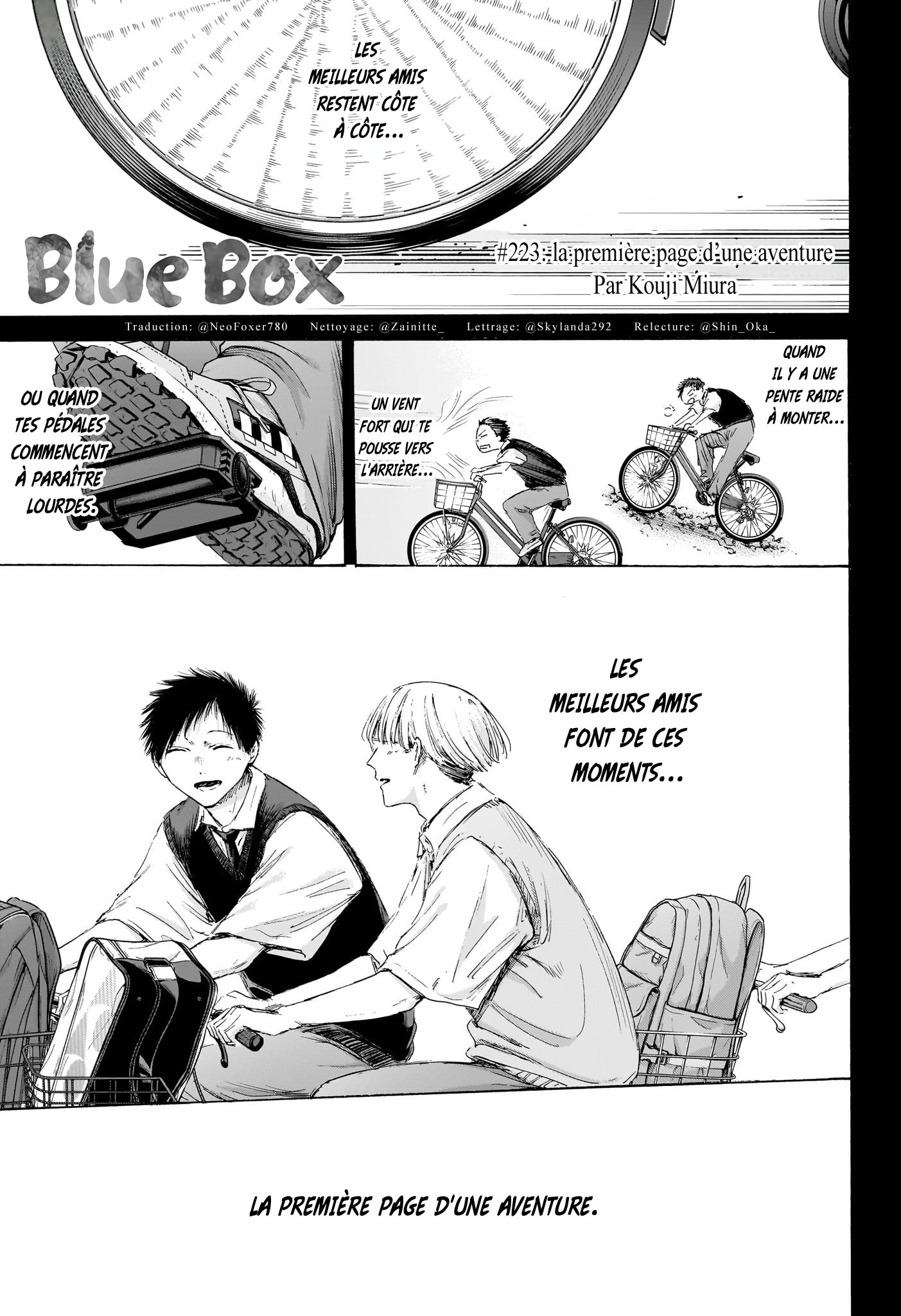 Blue Box Chapitre 223 - Page 2
