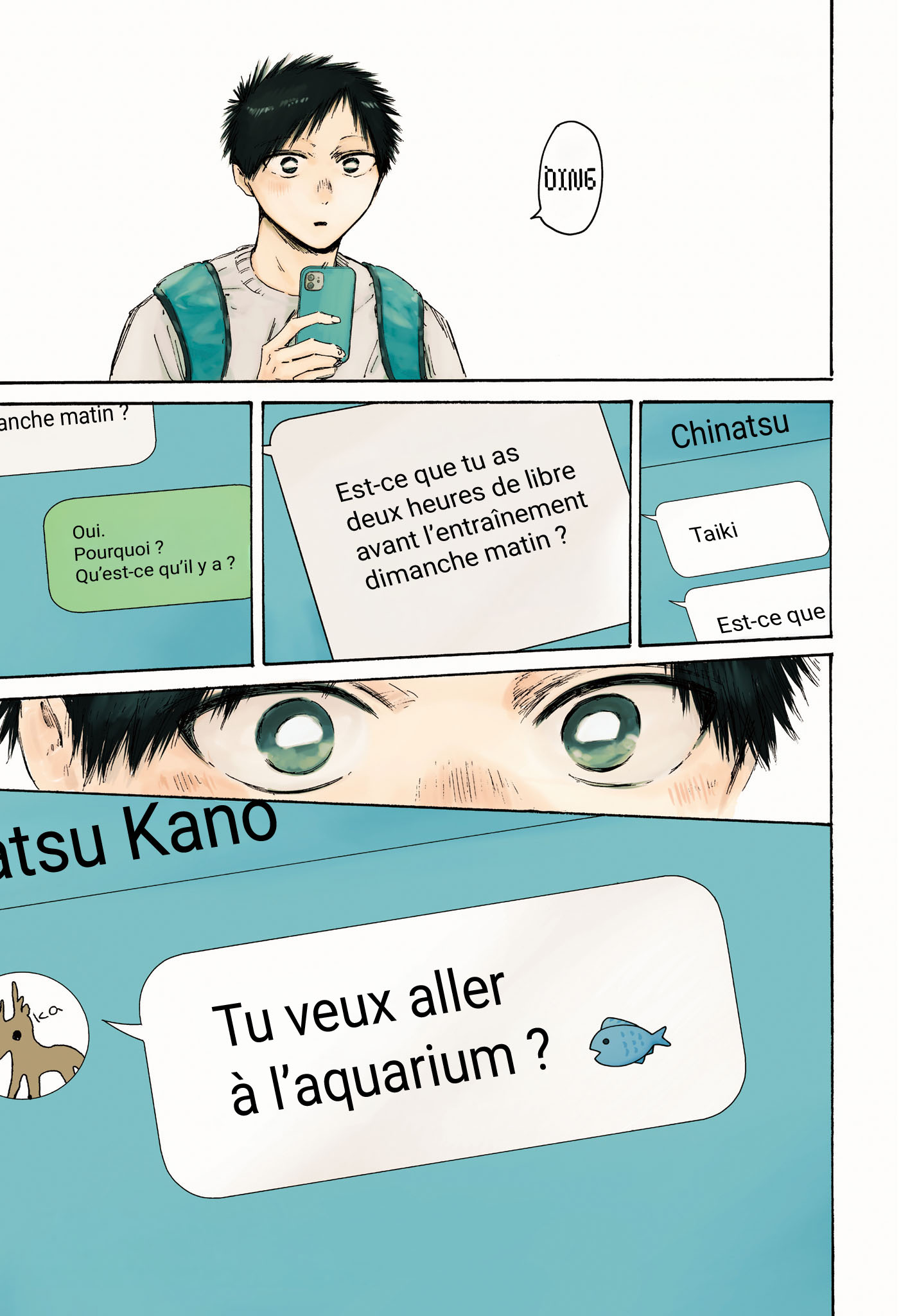 Blue Box Chapitre 235 - Page 3