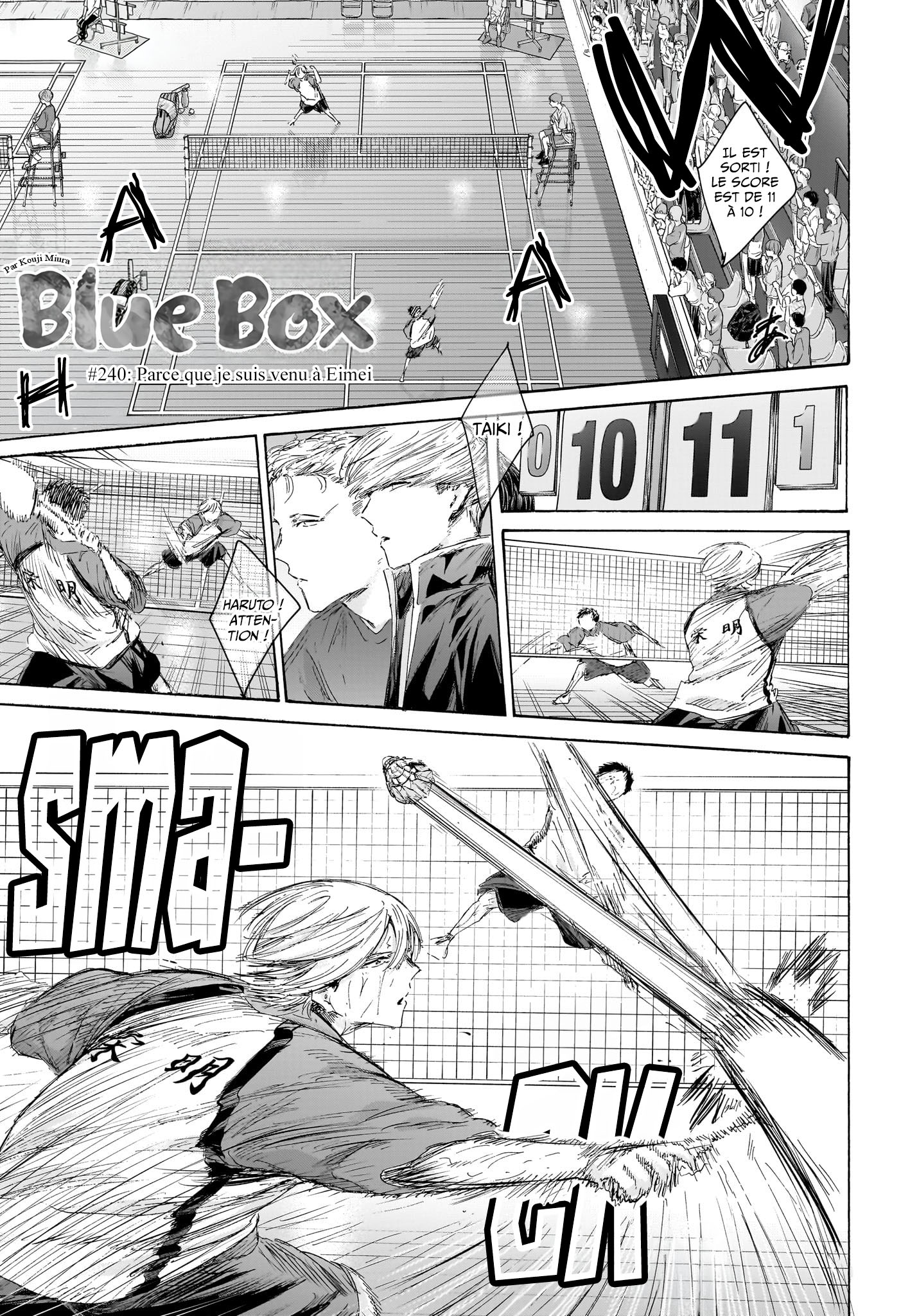 Blue Box Chapitre 240 - Page 1