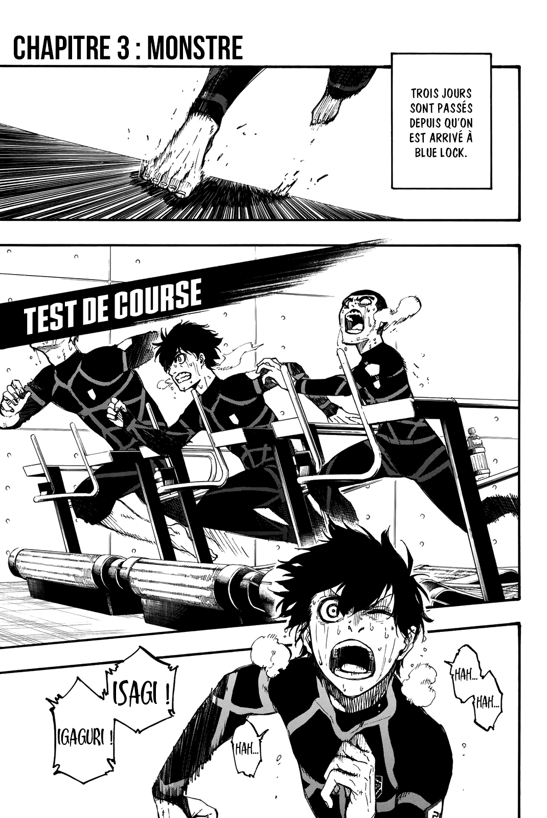 Blue Lock Chapitre 3 - Page 1