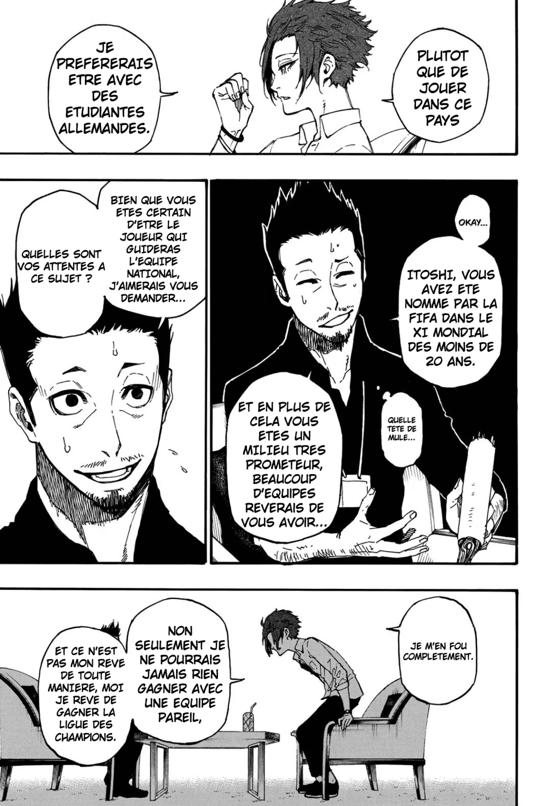 Blue Lock Chapitre 4 - Page 3