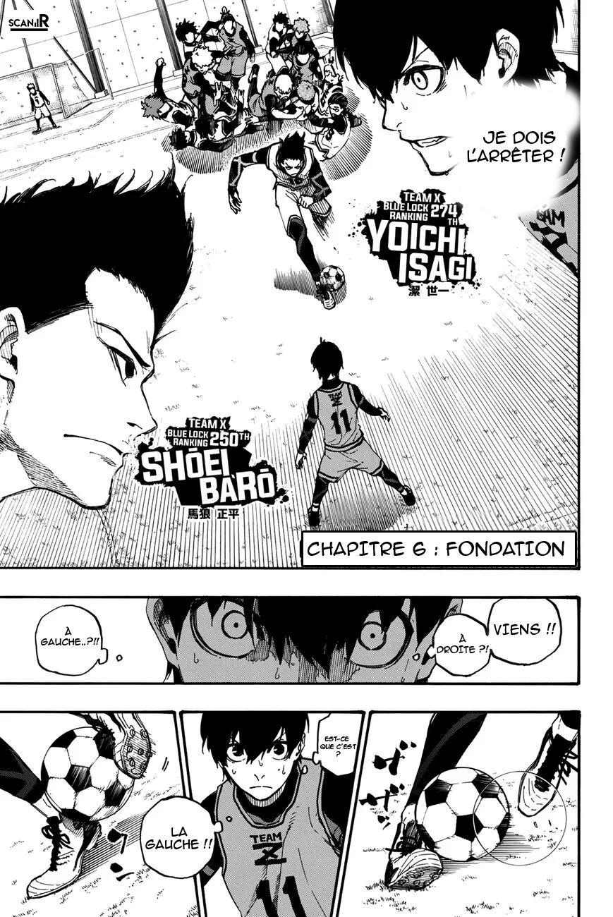 Blue Lock Chapitre 6 - Page 1
