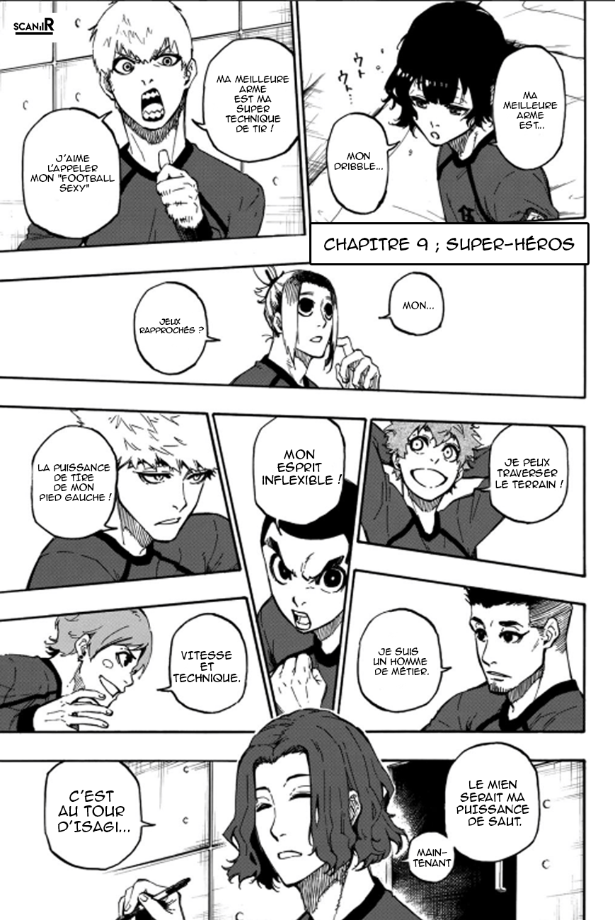 Blue Lock Chapitre 9 - Page 1