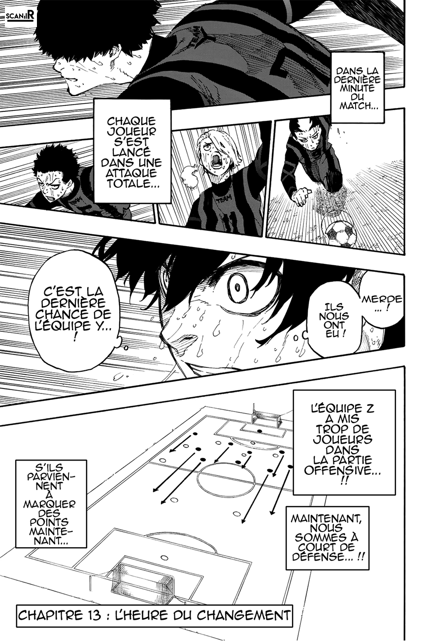 Blue Lock Chapitre 13 - Page 1