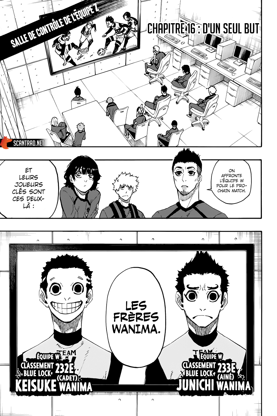 Blue Lock Chapitre 16 - Page 1