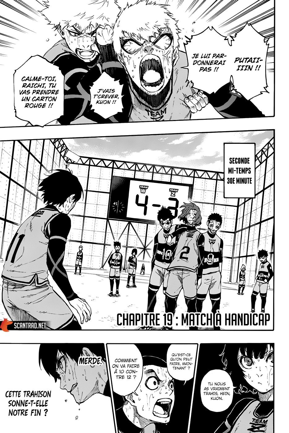 Blue Lock Chapitre 19 - Page 1