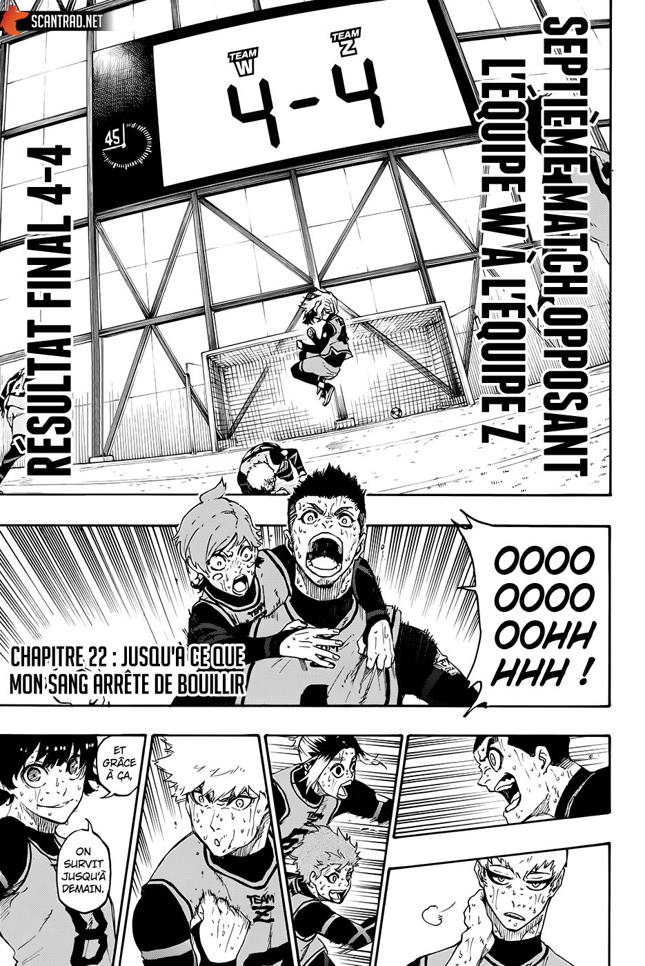 Blue Lock Chapitre 22 - Page 1