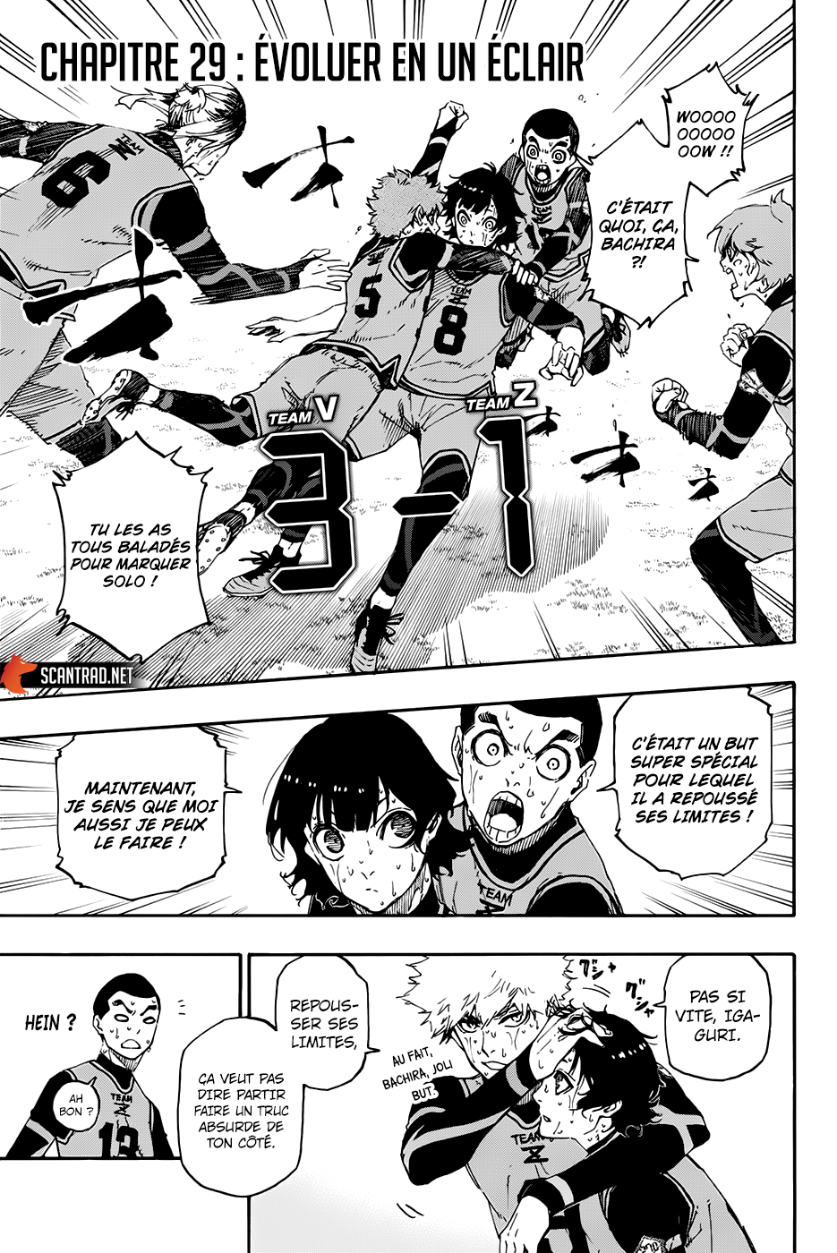 Blue Lock Chapitre 29 - Page 1