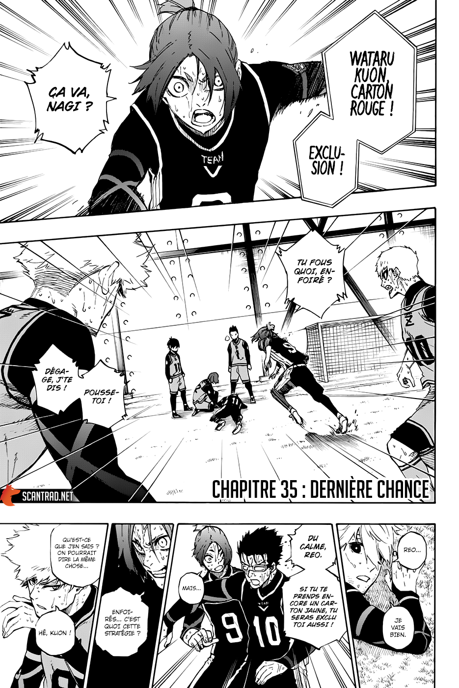 Blue Lock Chapitre 35 - Page 1