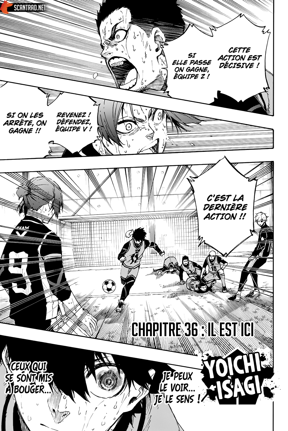 Blue Lock Chapitre 36 - Page 1
