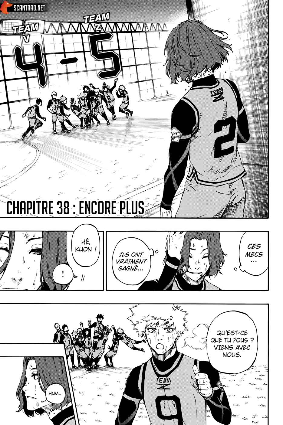 Blue Lock Chapitre 38 - Page 1