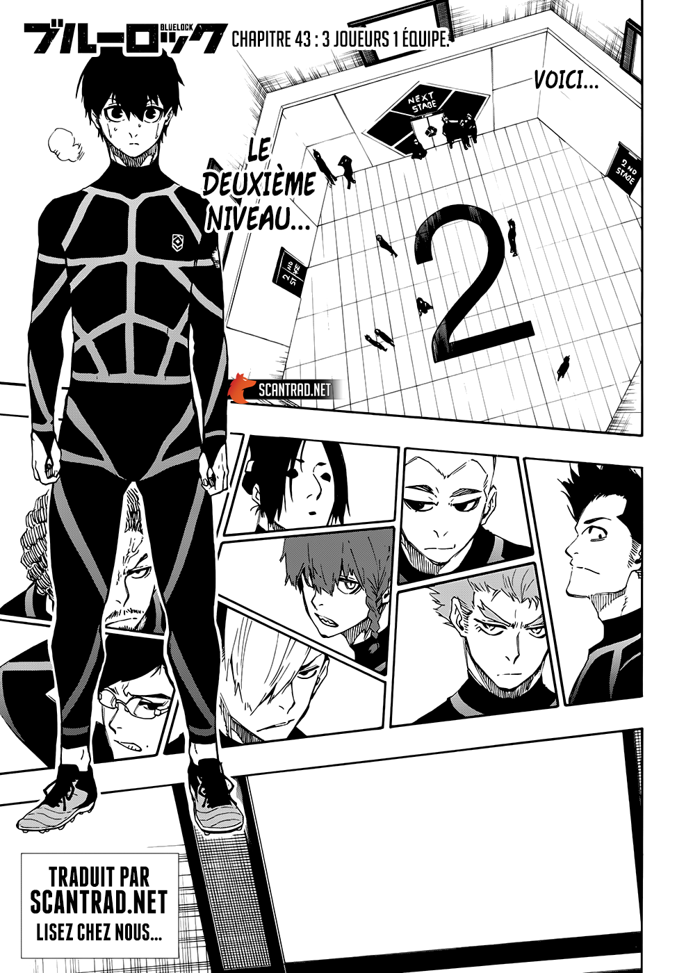 Blue Lock Chapitre 43 - Page 1