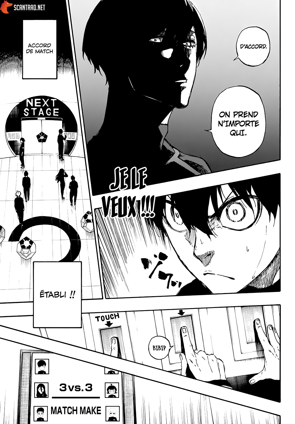 Blue Lock Chapitre 44 - Page 19