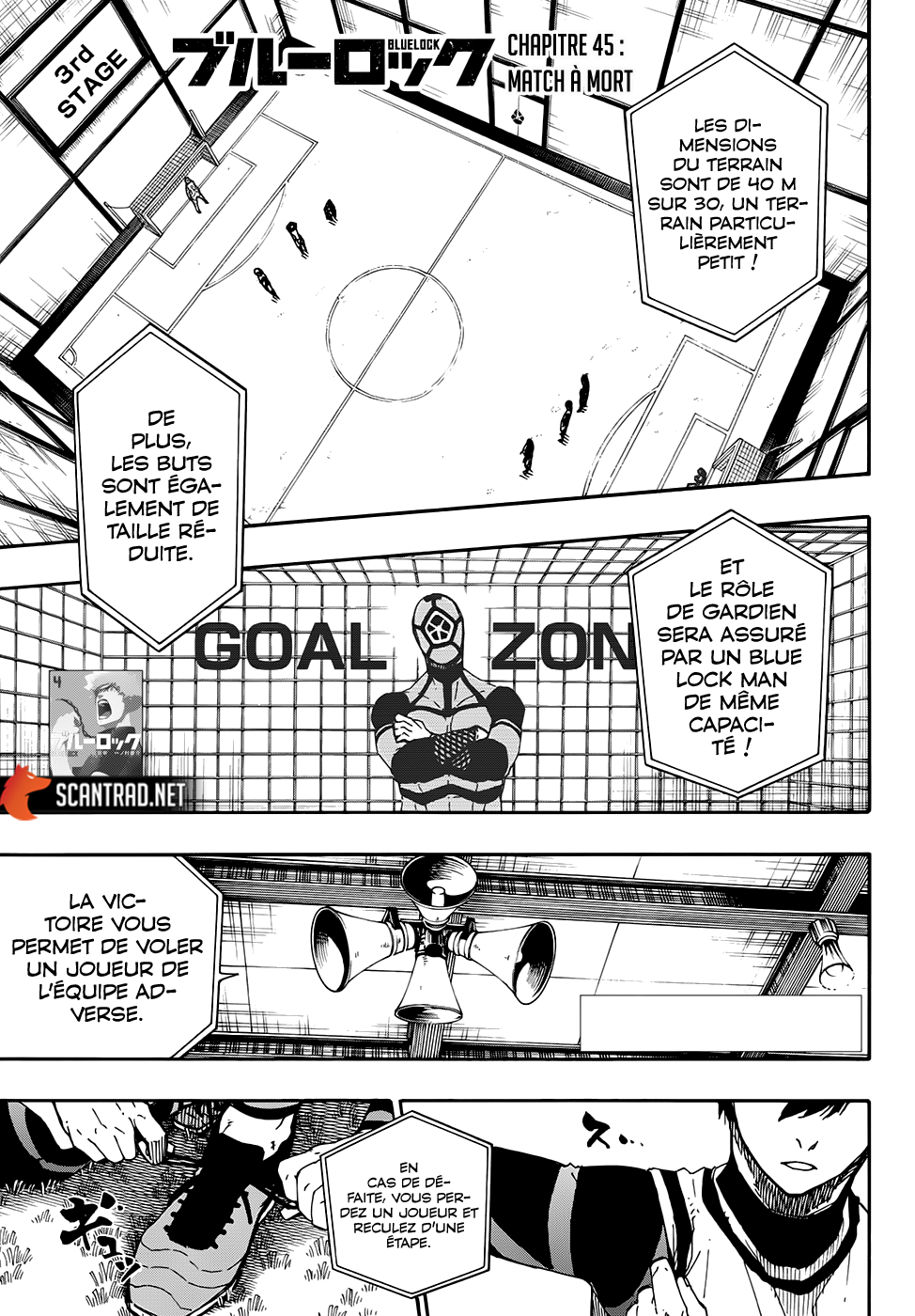 Blue Lock Chapitre 45 - Page 1