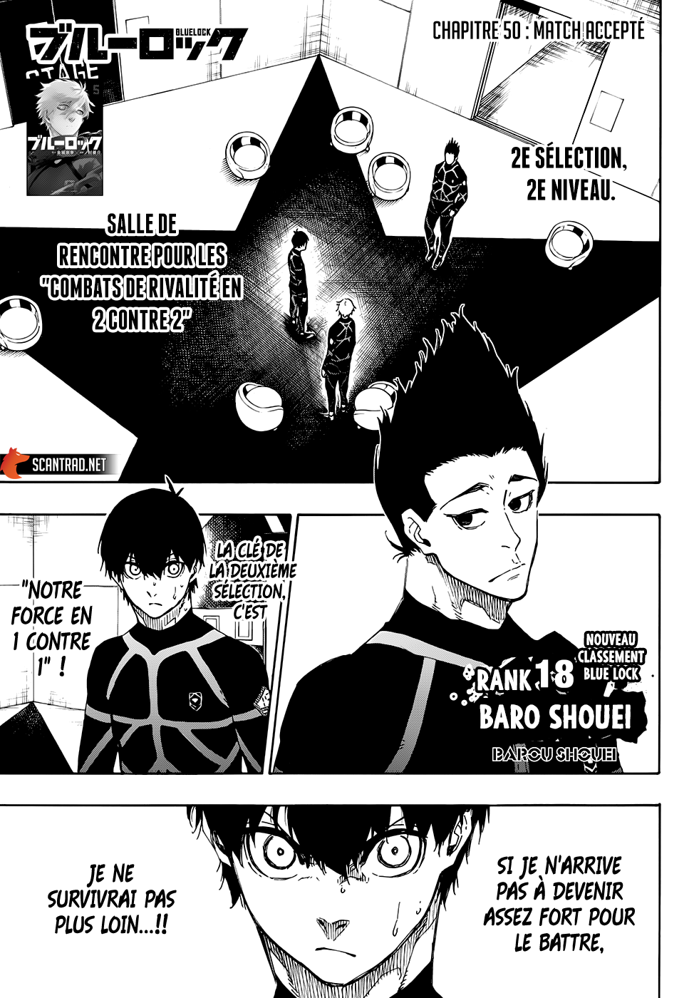 Blue Lock Chapitre 50 - Page 1