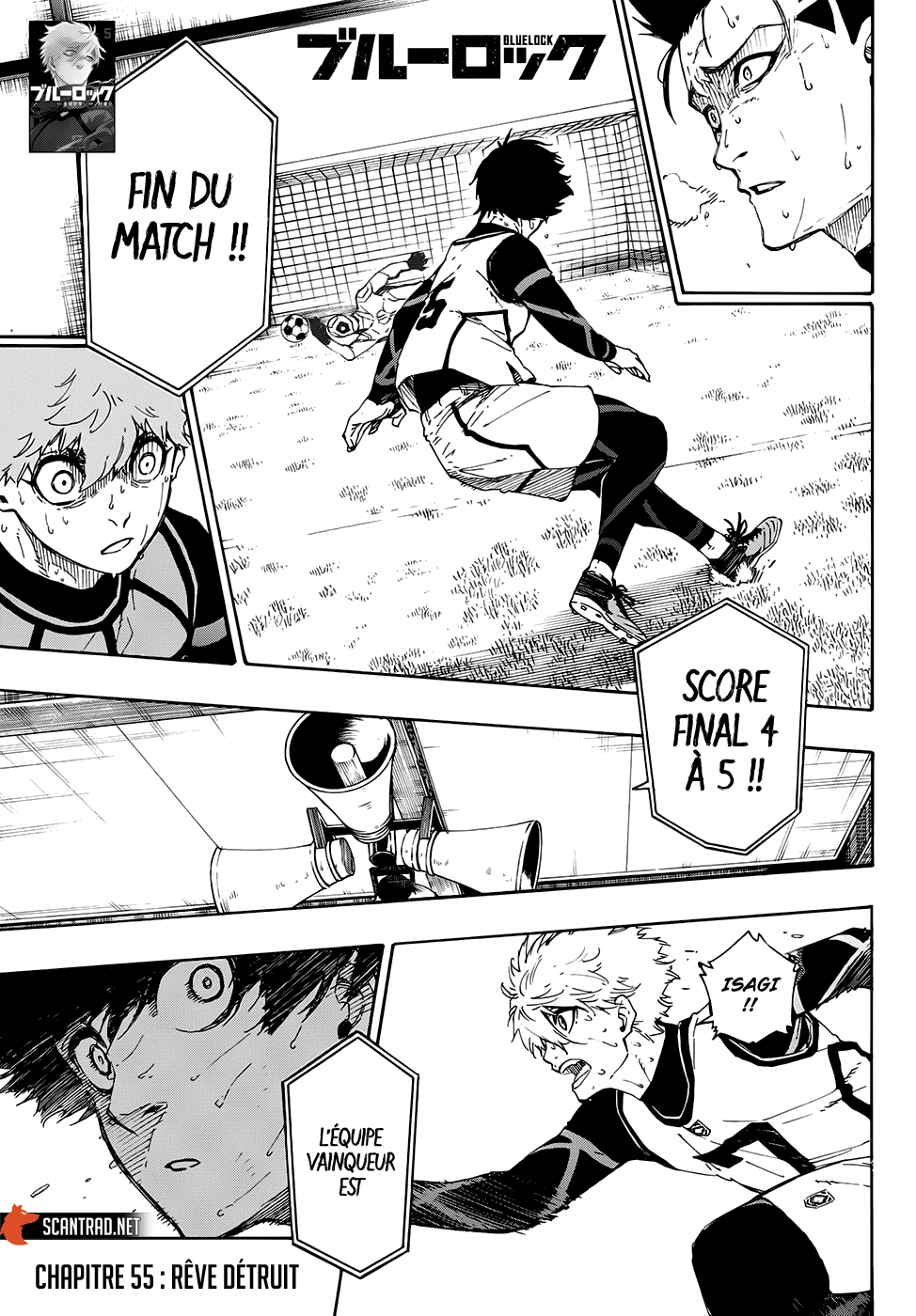 Blue Lock Chapitre 55 - Page 1