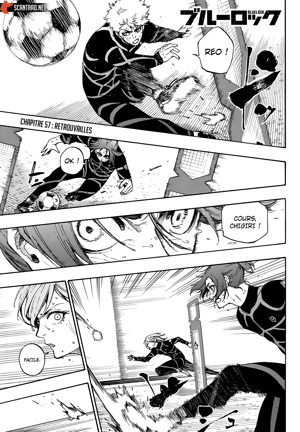 Blue Lock Chapitre 57 - Page 1
