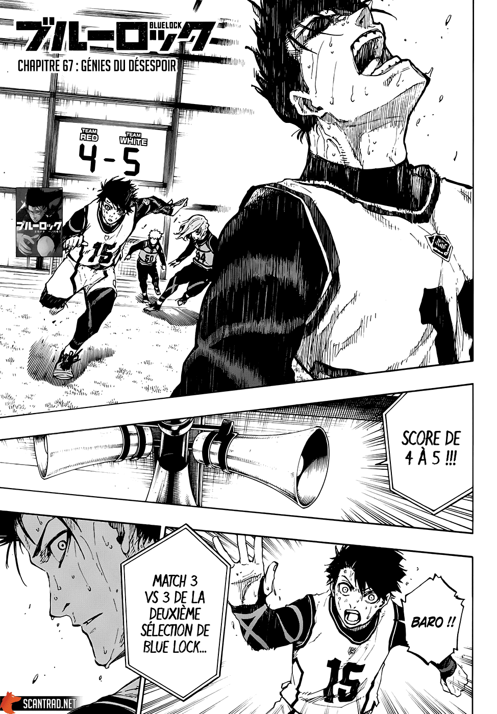 Blue Lock Chapitre 67 - Page 1