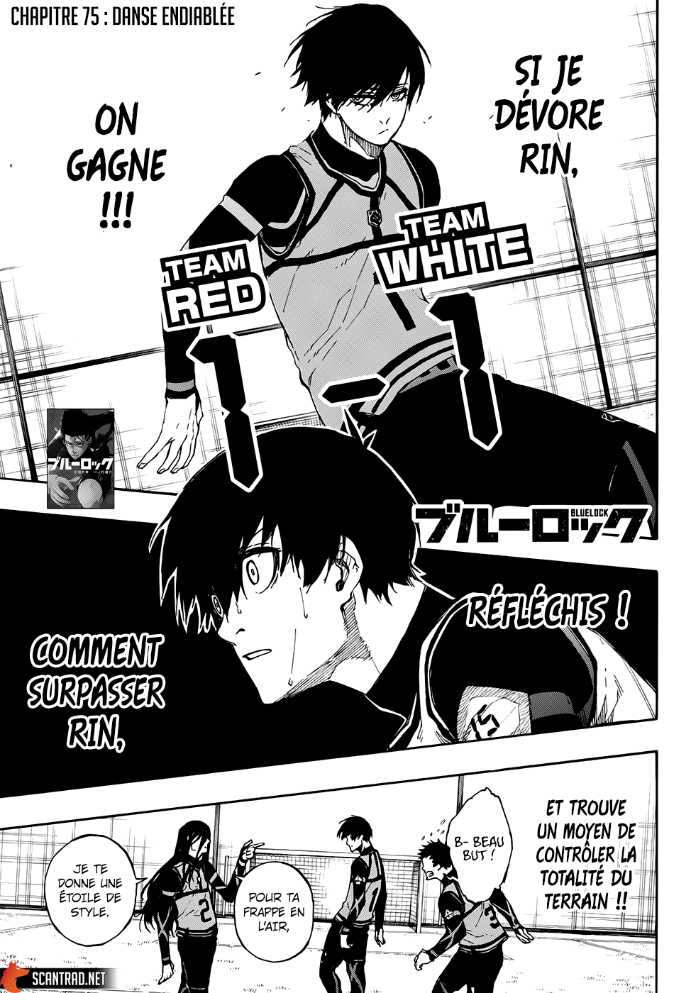 Blue Lock Chapitre 75 - Page 1