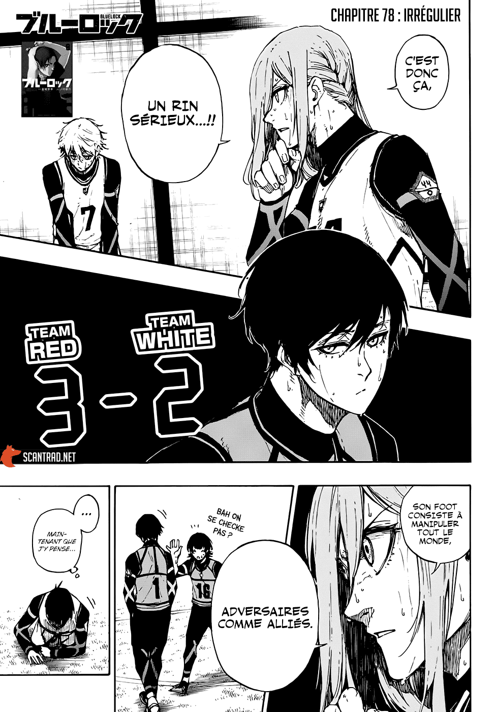 Blue Lock Chapitre 78 - Page 1