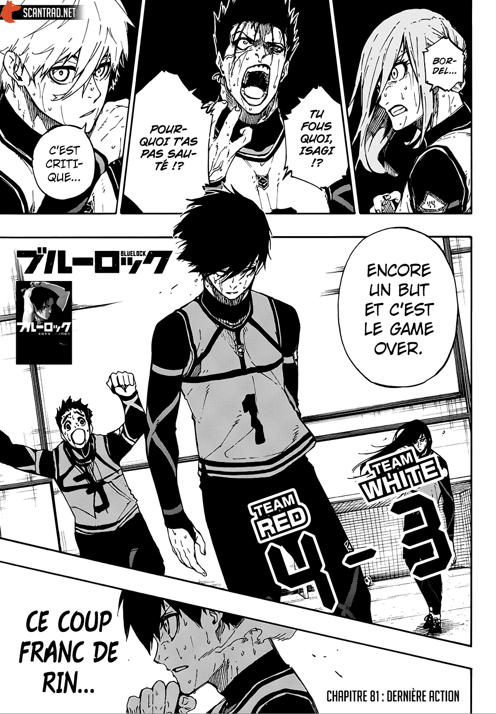 Blue Lock Chapitre 81 - Page 1