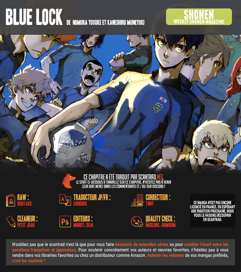 Blue Lock Chapitre 82 - Page 2