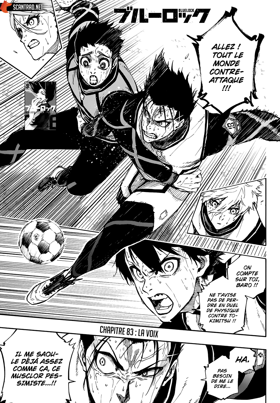 Blue Lock Chapitre 83 - Page 1