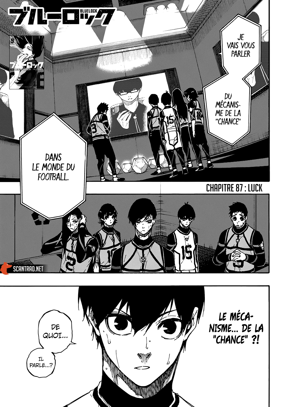 Blue Lock Chapitre 87 - Page 1