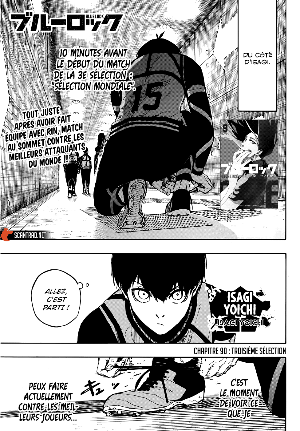 Blue Lock Chapitre 90 - Page 1