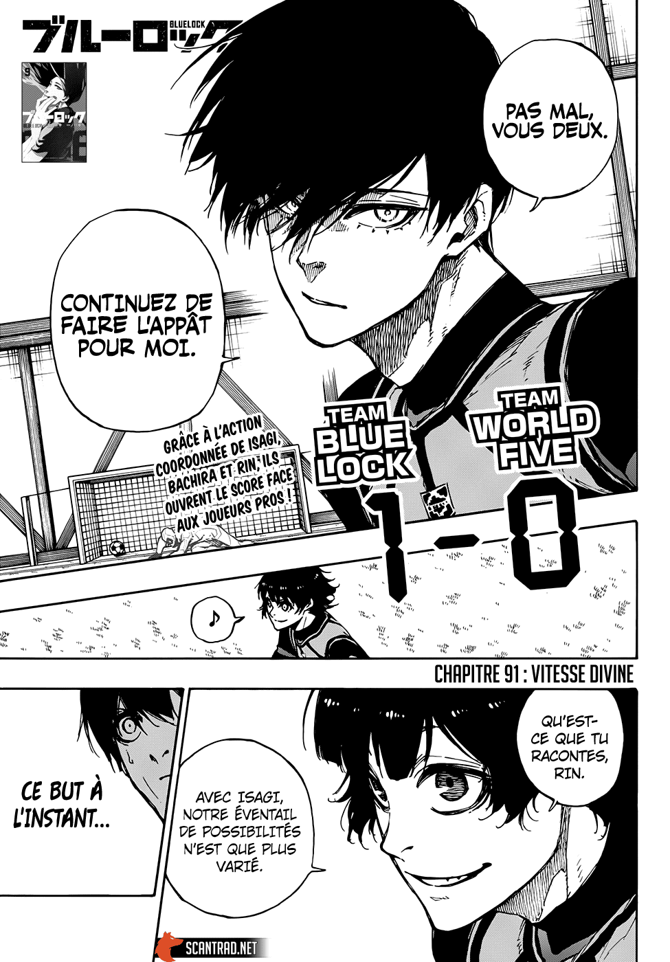 Blue Lock Chapitre 91 - Page 18