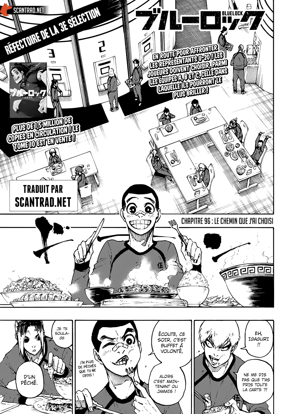 Blue Lock Chapitre 96 - Page 1