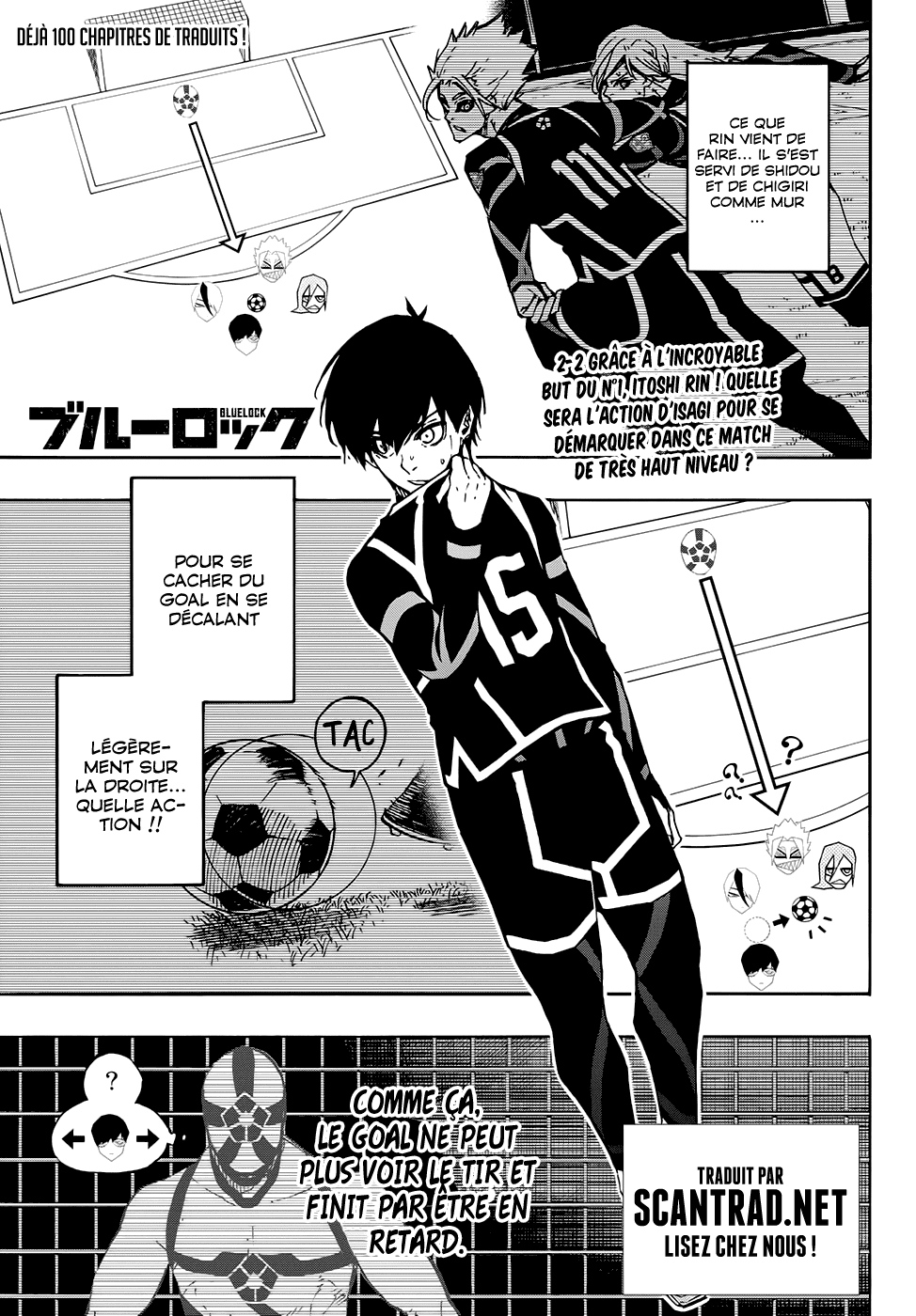Blue Lock Chapitre 100 - Page 2